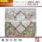 Chinese popular natural materials mother of pearl shell mosaic tile different types
