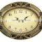 Antique Style Wall Decoration Time Clock with Royal Design Frame/ Clock Hands Time Display