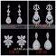 China Supplier Fashion Jewellery Type India 24k Platinum Plated Bisuteria Drop Earrings,African Earrings