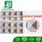 wooden 3D caisson acoustic diffuser panel for hifi room
