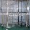Stainless Steel 304 Wire Shelving Security Cage with Square Tube Frame