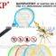2AA battery mosquito fly bug killer swatter trap