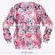 work out style wholesale fashion crewneck sweatshirts sweater 100% polyester crewneck sweatshirt