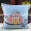 Plus new best breathable and soft custom printed baby animal car seat cushion