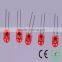  10 years factory top quality competitive price 5mm oval/strawhat /round all single colors led diode