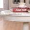 Home furniture available wooden unique round end table with hand carved