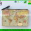 Coin Purse Vintage World Map Little Zipper Pouch canvas bag                        
                                                                                Supplier's Choice