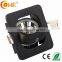 brushed black adjustable spotlight