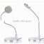 Adjustable gooseneck light with touch switch for LED lamp for kids