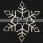 Newest city rope motif light led snow motif lights christmas decoration light for outdoor use