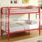 2015 Kids Bedroom Furniture Metal Iron Single Size Children Bunk Bed with Stair