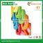Flower shape set of columns educational cognitive wooden toy