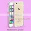 For iPhone 6s color TPU bumper clear cover case