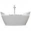 cUPC certificate acrylic bathtubs,free standing tub,seamless acrylic bahtbtub