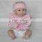 22" full silicone vinyl reborn baby dolls reborn girl lifelike doll washing baby