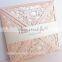 Event and party supplies wedding invitation card laser cut beautiful design custom printing with envelope