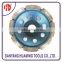Top selling fast cutting diamond floor doule row grinding disc for concrete
