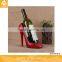 Unique Decorative Resin High Heel Design Used Commercial Wine Racks