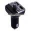 Wireless Bluetooth FM Transmitter Modulator Car Kit LED MP3 Player SD Dual USB Black
