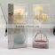 Pure fragrance oil diffuser shaped clear glass jar reed diffuser
