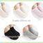 South Korea hot selling spring short tube sweet pure color mesh cotton socks for girls