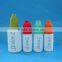 hot sale plastic e-liquid bottle with printing, plastic dropper bottle