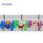 Funny Christmas toys for kids small pull toy milu deer cart with Santa