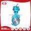high temperature Ductile Iron Metal Seal Triple Eccentric Wafer Butterfly Valve