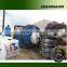 45% oil yield waste tyre to fuel oil pyrolysis plant by Shangqiu Sihai