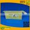 factory sale yellow pvc cosmetic pouch travel