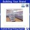 Tailor made mdf modern wall wood showcase designs