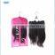 hot sale hair extension garment bag with hanger matched