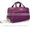 wholesale high quality purple travelling bags with trolley