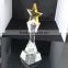 Custom crystal star trophy for soldier