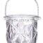 Popular Plastic Ice Bucket With Handle and Tong