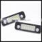 error free 18 3528 smd auto car led license plate light lamp bulb for fusion/mondeo external light