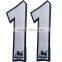 flock heat transfer paper Number print for jersey soccer hockey iron on trans fers number stickers
