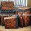 Vintage Large Canvas Laundry Storage Basket