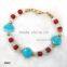 BRA5224 turquoise personlized bracelet wholesale