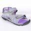 Direct manufacturer shoes autumn season PU leather sport sandals for women