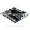 Intel Atom 6 lan D525 industrial network security firewall hardward pc motherboard dc power,sim,CF