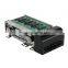 Motor 3 in 1 magnetic stripe IC/MAGNETIC/RFID card reader writer vending machine with card reader