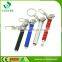 Pen shape car tire pressure gauge with keychain