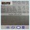 free samples antique stainless steel sheet/plate building decoration