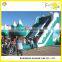 2015 hot sale PVC 0.55mm customized inflatable water slide with multiple lanes price in china