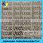 private cosmetic adhesive gold foil letters label gold foil letters