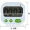 Dual Alarm Digital Timer Desktop LCD Remind Vibration Clock/ Count Down Timer