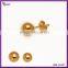 Hot Selling 316 Stainless Steel Ball Cartilage Custom Gold Stud Earrings