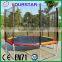 10ft round trampoline with inside safety net for commercial and home use