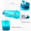BPA FREE Double Wall tea bottle filter cup Travel Loose Bottle With Tea Strainer